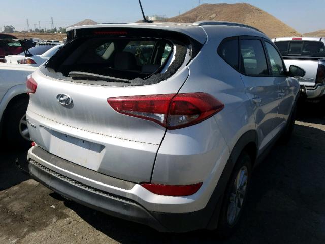 KM8J33A48GU102403 - 2016 HYUNDAI TUCSON LIM GRAY photo 4