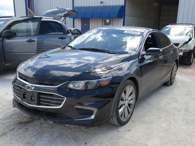 1G1ZH5SX3GF227691 - 2016 CHEVROLET MALIBU PRE BLACK photo 2