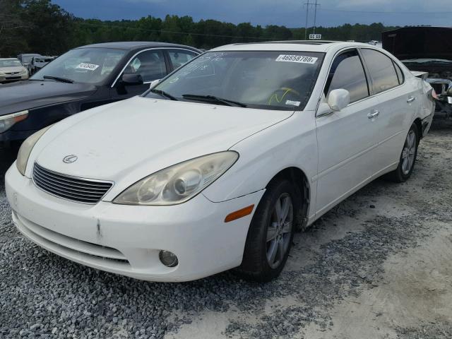 JTHBA30G765154588 - 2006 LEXUS ES 330 WHITE photo 2