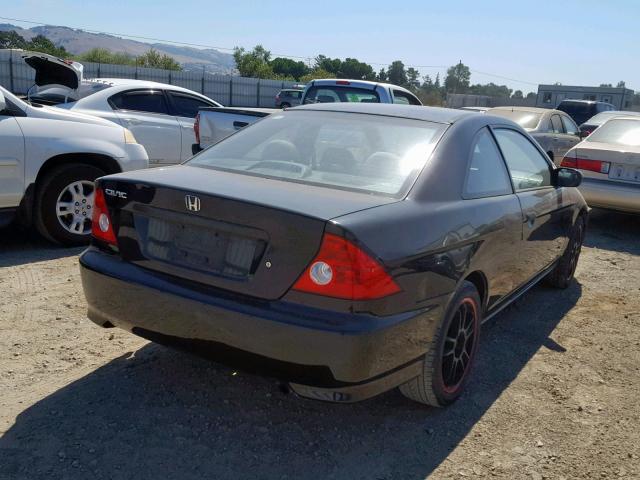 1HGEM22184L047780 - 2004 HONDA CIVIC DX V BLACK photo 4