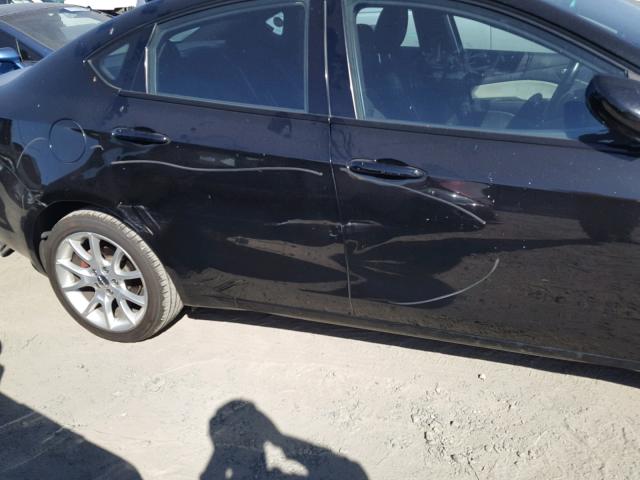 1C3CDFBH6DD147479 - 2013 DODGE DART SXT BLACK photo 9