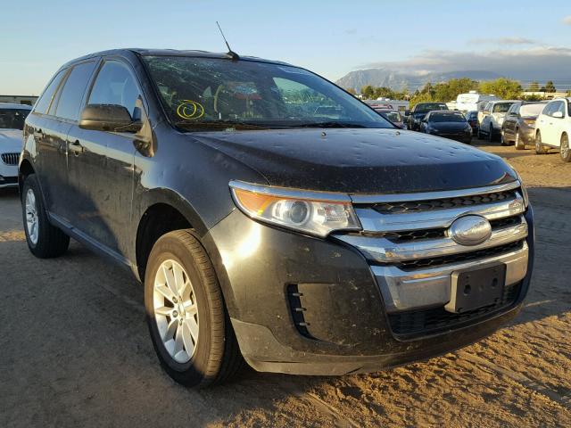 2FMDK3GC6DBC87633 - 2013 FORD EDGE SE BLACK photo 1