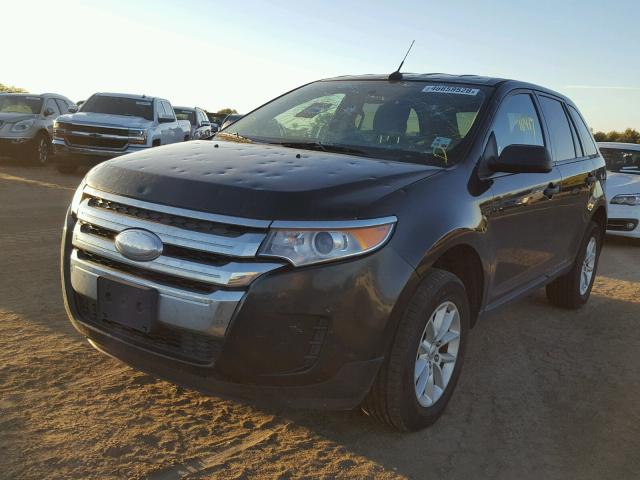 2FMDK3GC6DBC87633 - 2013 FORD EDGE SE BLACK photo 2