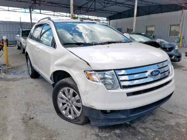 2FMDK39C88BA76565 - 2008 FORD EDGE LIMIT WHITE photo 1