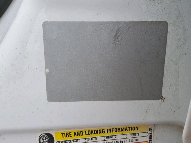 1G1ZE5EB7AF113015 - 2010 CHEVROLET MALIBU LTZ 白色 照片 10