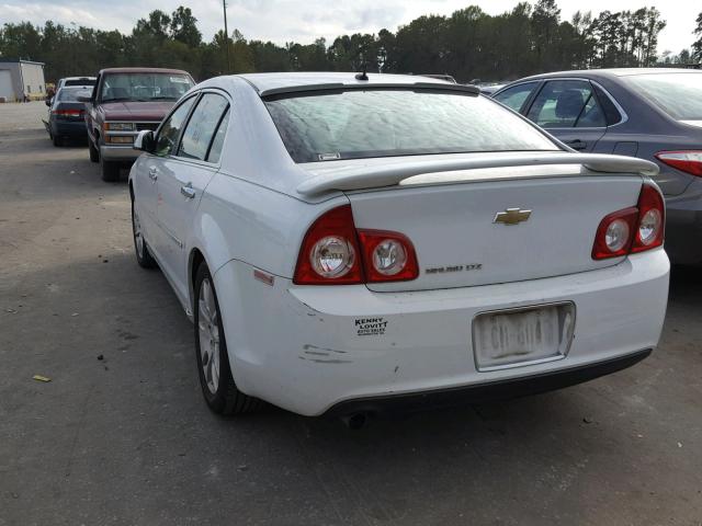 1G1ZE5EB7AF113015 - 2010 CHEVROLET MALIBU LTZ 白色 照片 3