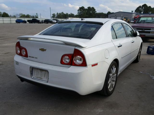 1G1ZE5EB7AF113015 - 2010 CHEVROLET MALIBU LTZ 白色 照片 4