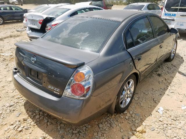 1N4BL11D44C165583 - 2004 NISSAN ALTIMA SE GRAY photo 4