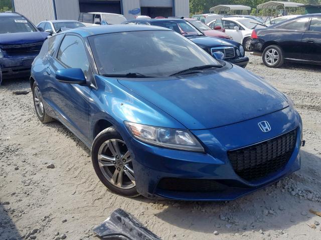 JHMZF1D44DS000116 - 2013 HONDA CR-Z BLUE photo 1