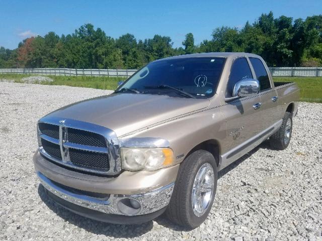 1D7HA18DX4S633098 - 2004 DODGE RAM 1500 S GOLD photo 2