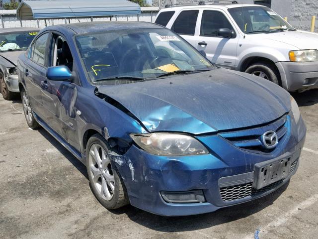 JM1BK324371621774 - 2007 MAZDA 3 S GREEN photo 1