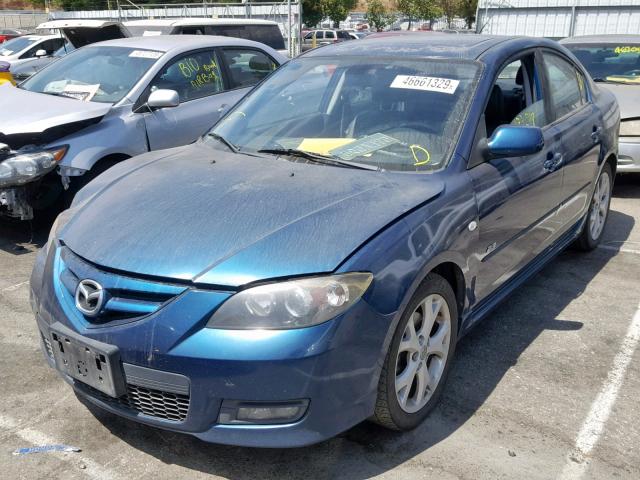 JM1BK324371621774 - 2007 MAZDA 3 S GREEN photo 2