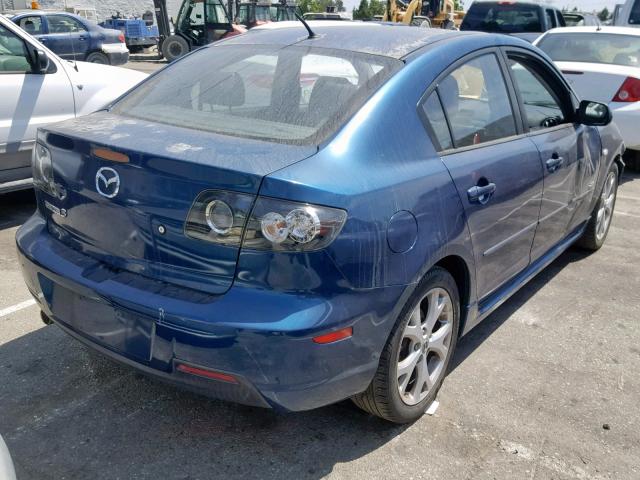 JM1BK324371621774 - 2007 MAZDA 3 S GREEN photo 4