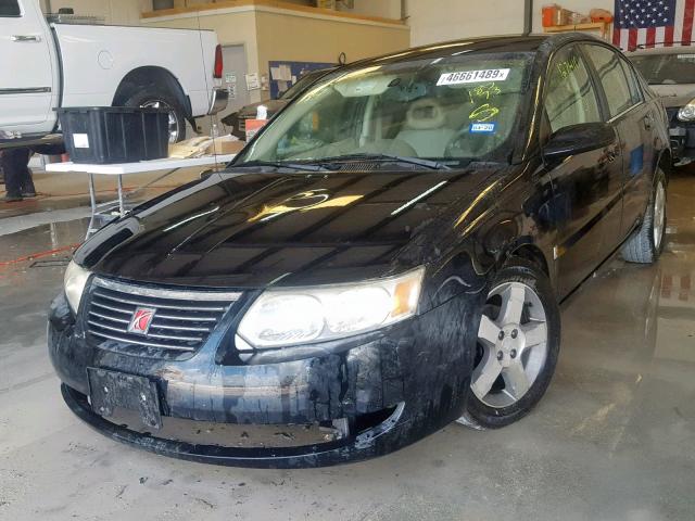 1G8AJ55F76Z185173 - 2006 SATURN ION LEVEL BLACK photo 2
