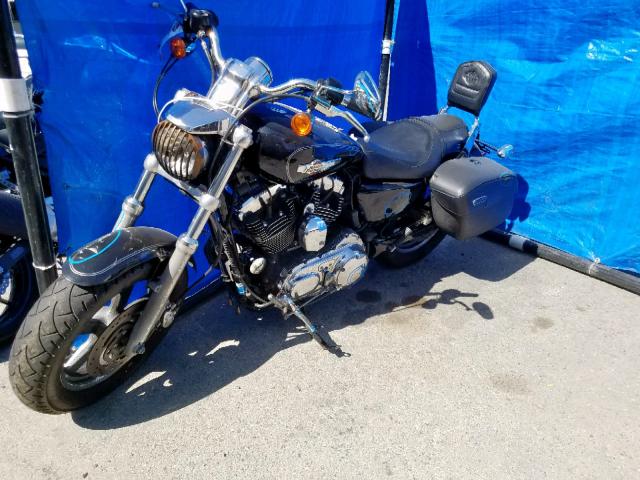 1HD1CT320BC443940 - 2011 HARLEY-DAVIDSON XLH1200 C BLACK photo 2