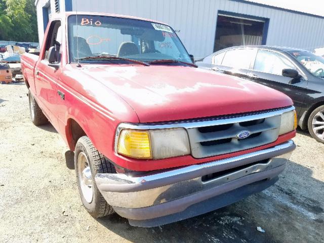 1FTCR10A0VPA22239 - 1997 FORD RANGER RED photo 1