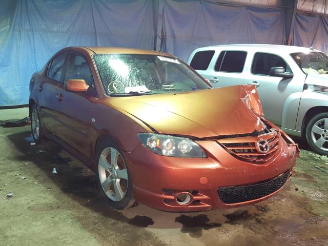 JM1BK323741170335 - 2004 MAZDA 3 S RED photo 1