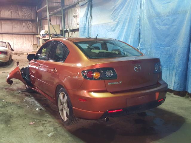 JM1BK323741170335 - 2004 MAZDA 3 S RED photo 3