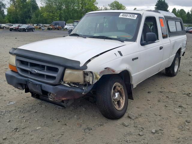 1FTYR14X1YPA56456 - 2000 FORD RANGER SUP WHITE photo 2