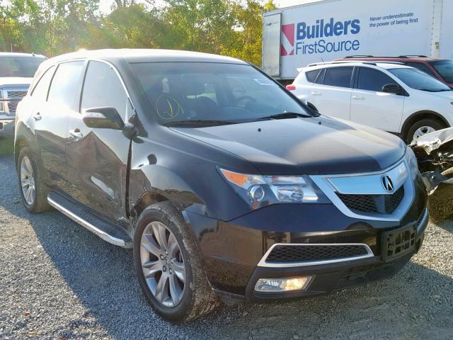 2HNYD2H68DH509258 - 2013 ACURA MDX ADVANC BLACK photo 1