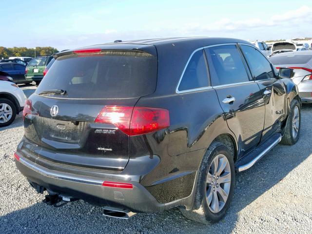 2HNYD2H68DH509258 - 2013 ACURA MDX ADVANC BLACK photo 4