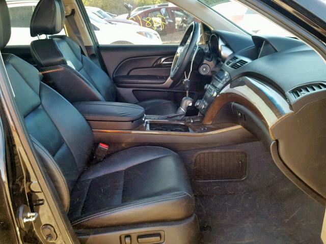 2HNYD2H68DH509258 - 2013 ACURA MDX ADVANC BLACK photo 5