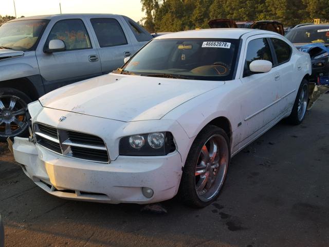 2B3CA3CV4AH287070 - 2010 DODGE CHARGER SX WHITE photo 2