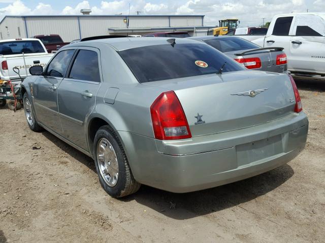 2C3LA53G46H431644 - 2006 CHRYSLER 300 TOURIN GREEN photo 3