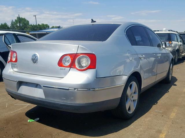 WVWAK73C38P085352 - 2008 VOLKSWAGEN PASSAT KOM SILVER photo 4