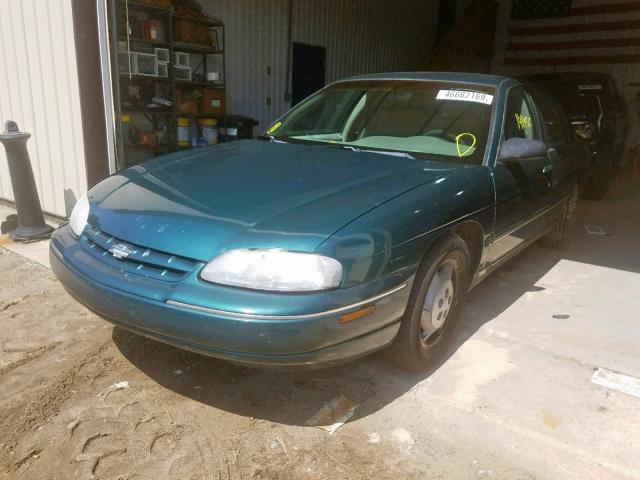 2G1WL52M9X1101866 - 1999 CHEVROLET LUMINA BAS Yaşıl foto 2
