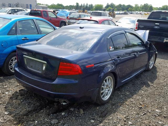 19UUA66206A060794 - 2006 ACURA 3.2TL BLUE photo 4