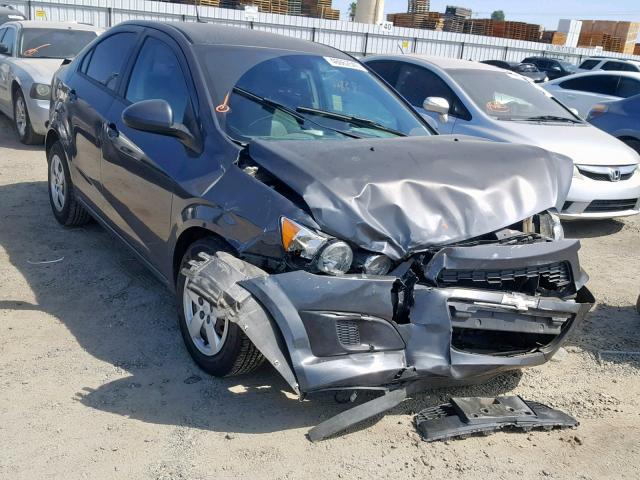 1G1JA5SG6D4245000 - 2013 CHEVROLET SONIC LS CHARCOAL photo 1