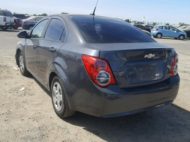 1G1JA5SG6D4245000 - 2013 CHEVROLET SONIC LS CHARCOAL photo 3