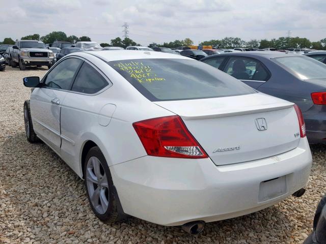 1HGCS2B81BA003090 - 2011 HONDA ACCORD EXL WHITE photo 3