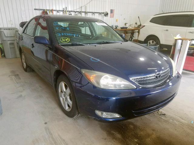 4T1BE32K24U377157 - 2004 TOYOTA CAMRY LE BLUE photo 1