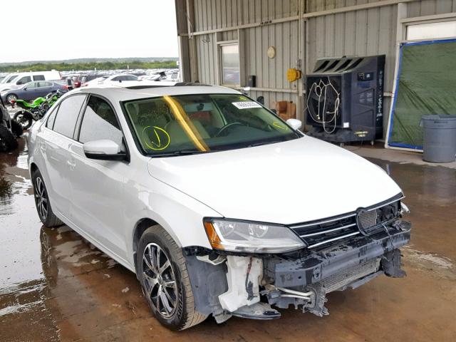 3VWDB7AJ0HM273473 - 2017 VOLKSWAGEN JETTA SE WHITE photo 1