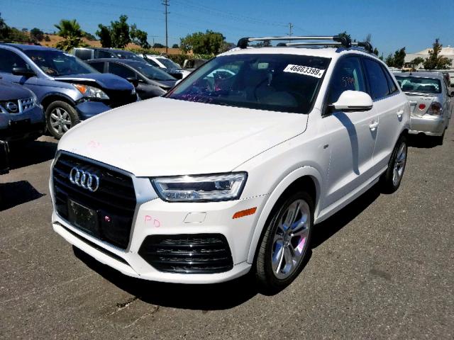 WA1GFCFS6GR003069 - 2016 AUDI Q3 PRESTIG WHITE photo 2