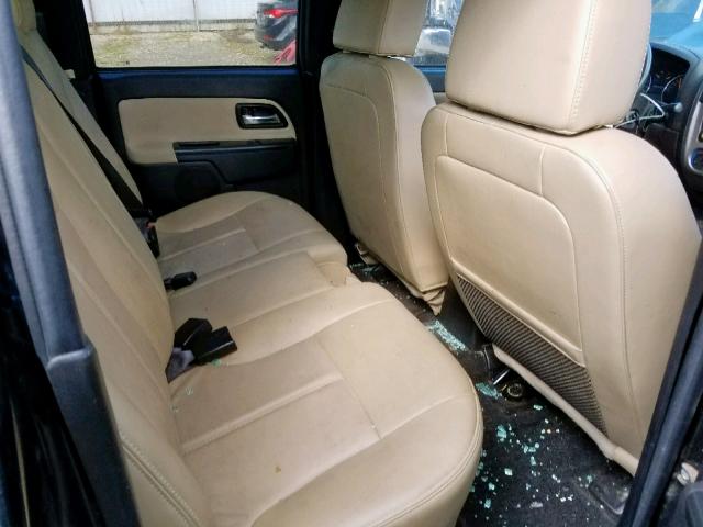 1GCDSEFP4C8118491 - 2012 CHEVROLET COLORADO L BLACK photo 6