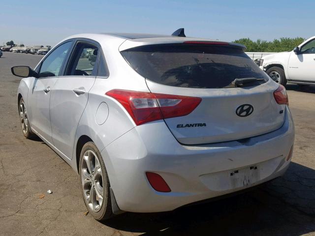 KMHD35LE9DU044098 - 2013 HYUNDAI ELANTRA GT SILVER photo 3