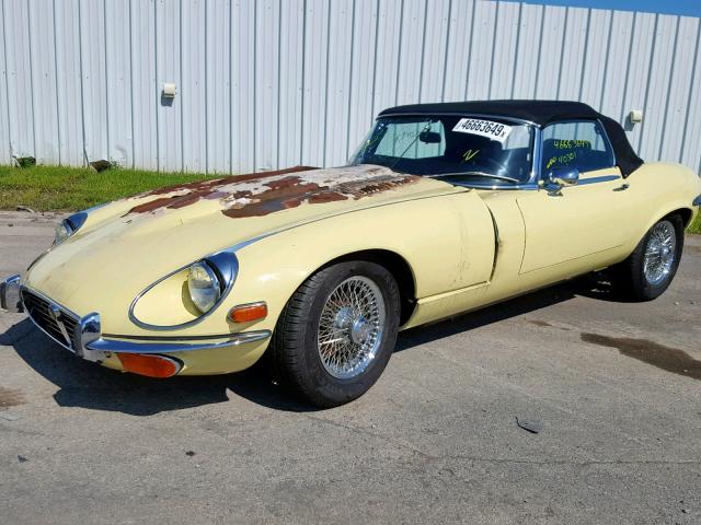 UE1S24000 - 1974 JAGUAR XK YELLOW photo 2