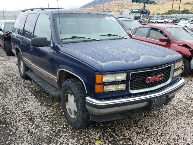 1GKEK13R5VJ755330 - 1997 GMC YUKON BLUE photo 1