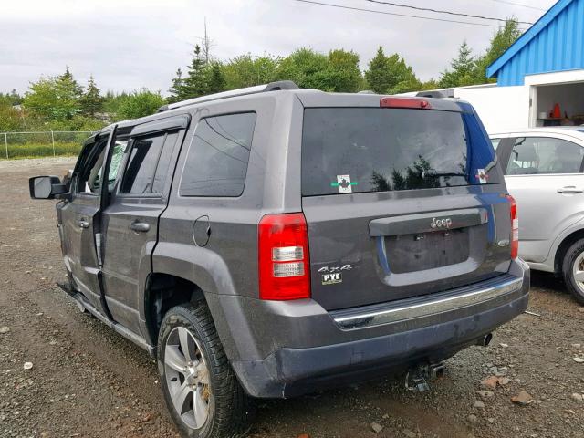 1C4NJRAB2GD565750 - 2016 JEEP PATRIOT GRAY photo 3