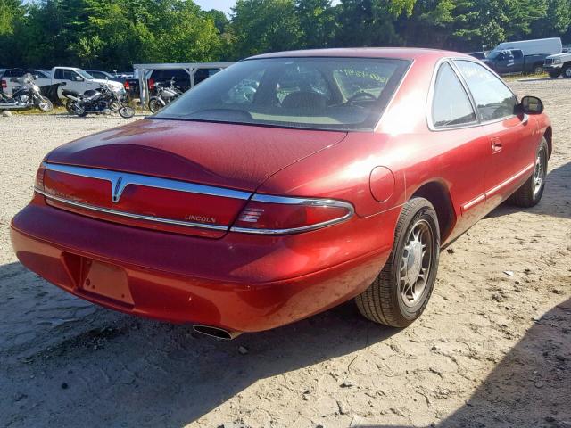 1LNLM91VXVY648482 - 1997 LINCOLN MARK VIII RED photo 4