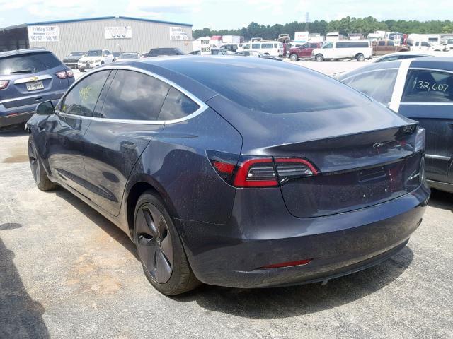 5YJ3E1EB3JF114009 - 2018 TESLA MODEL 3 CHARCOAL photo 3