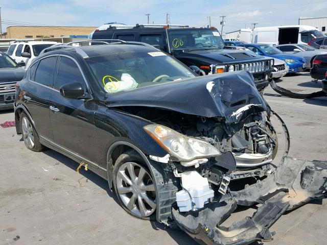 JNKAJ09F99M951567 - 2009 INFINITI EX35 BASE BLACK photo 1