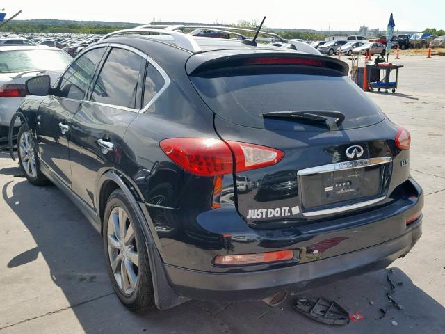 JNKAJ09F99M951567 - 2009 INFINITI EX35 BASE BLACK photo 3