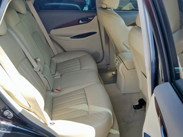 JNKAJ09F99M951567 - 2009 INFINITI EX35 BASE BLACK photo 6
