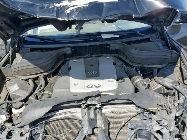 JNKAJ09F99M951567 - 2009 INFINITI EX35 BASE BLACK photo 7