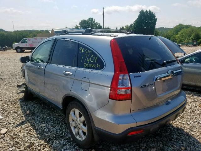 JHLRE38747C060399 - 2007 HONDA CR-V EXL SILVER photo 3