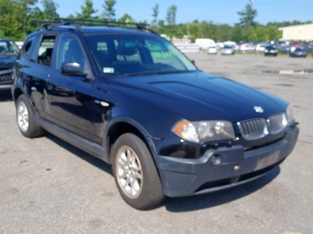 WBXPA734X5WC50505 - 2005 BMW X3 2.5I BLACK photo 1